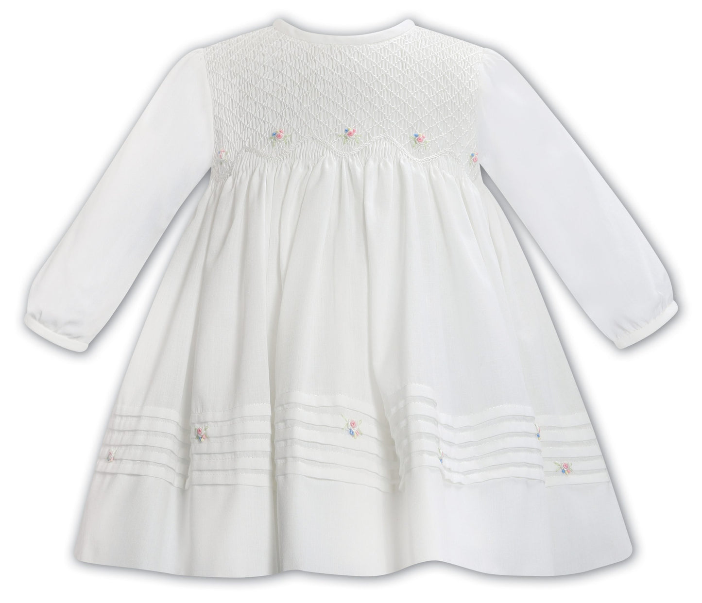 Sarah Louise, dresses, Sarah Louise - Traditional hand smocked ivory dress