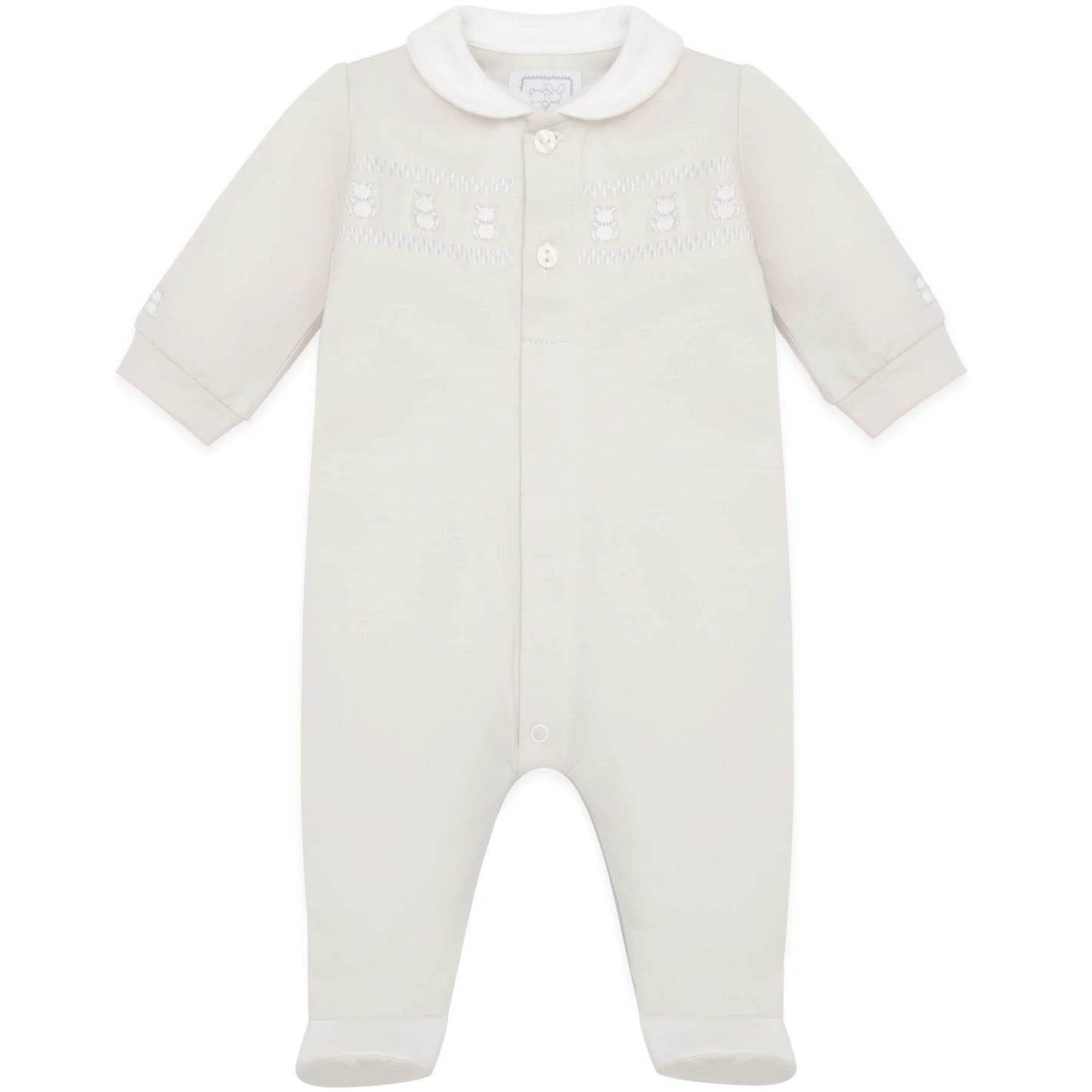 Emile et Rose - Beige all in one with hat, Jesse