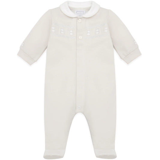 Emile et Rose - Beige all in one with hat, Jesse