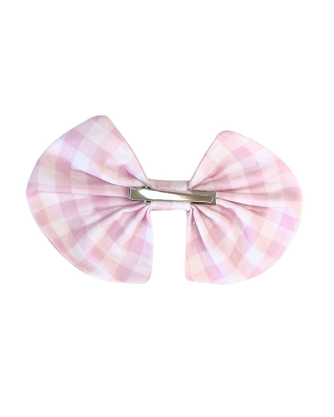 Betty Mckenzie, , Caramelo Kids - Pink and white check hair clip