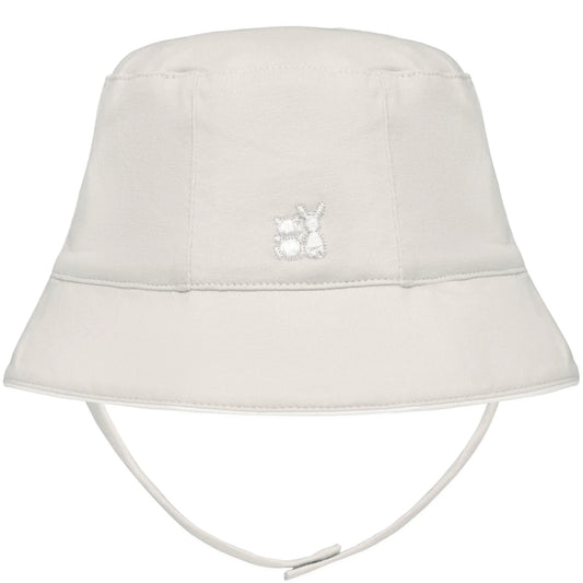 Emile et Rose - beige and white bucket hat
