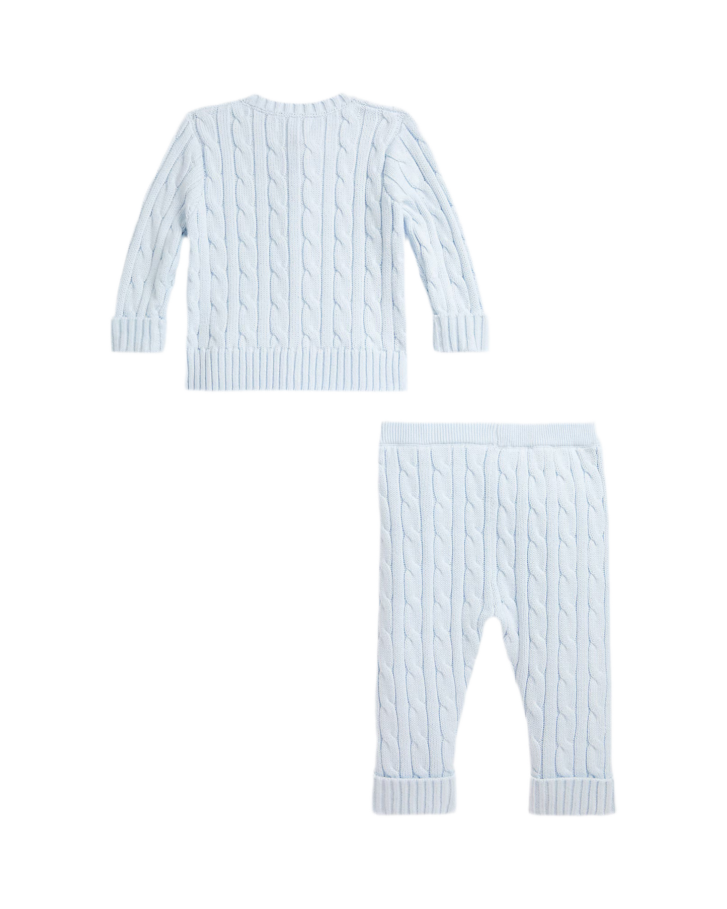 Ralph Lauren - Knitted Set, Pale Blue