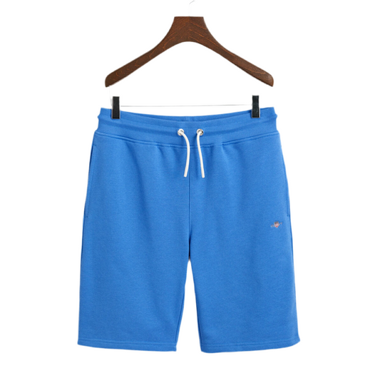 Gant, Shorts, Gant - Greece blue, shield, sweat shorts