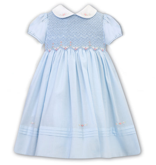 Sarah Louise, Dresses, Sarah Louise - Pale blue, traditional, hand smocked dress
