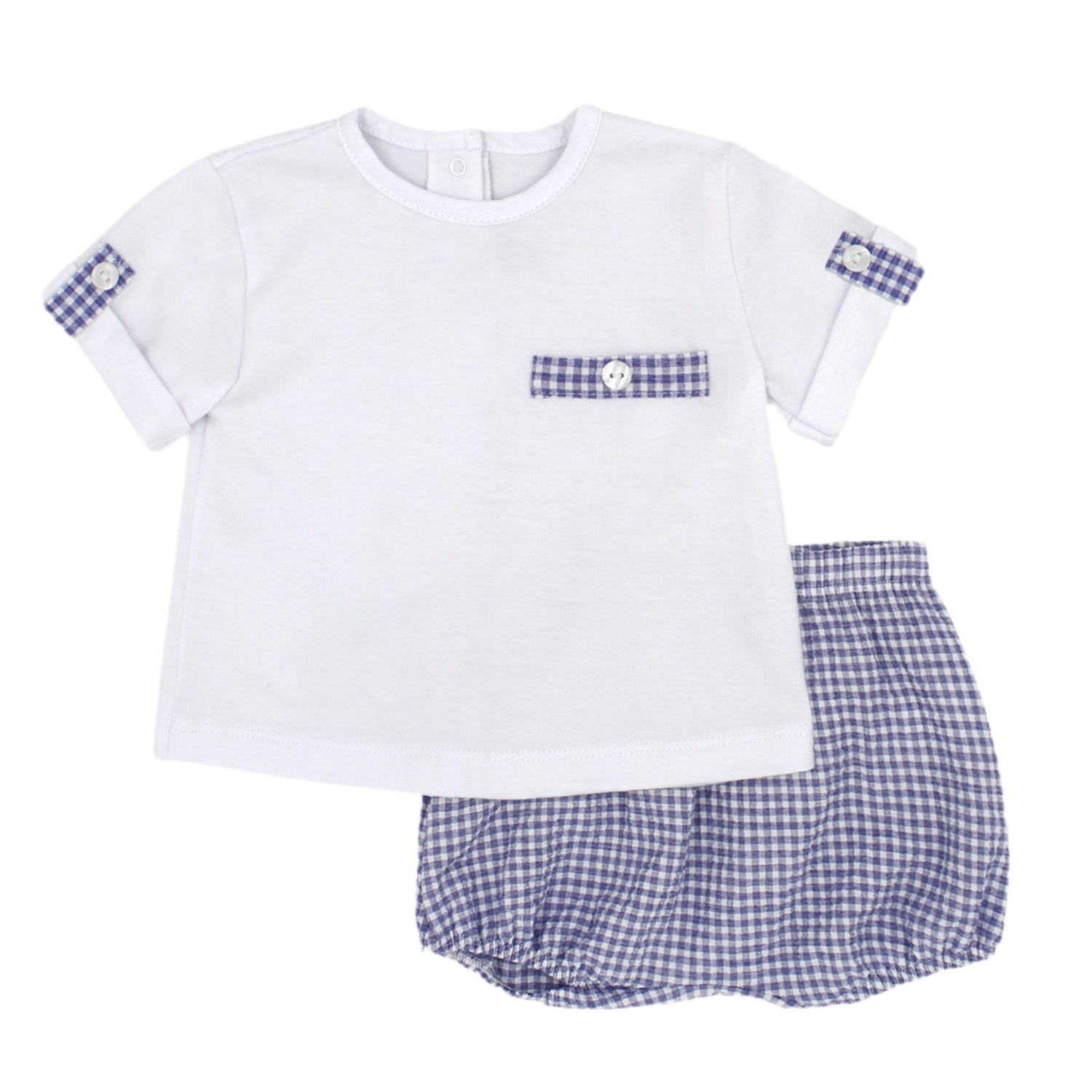 Rapife, 2 piece outfits, Rapife Top & Short Set - Blue