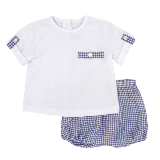 Rapife, 2 piece outfits, Rapife Top & Short Set - Blue