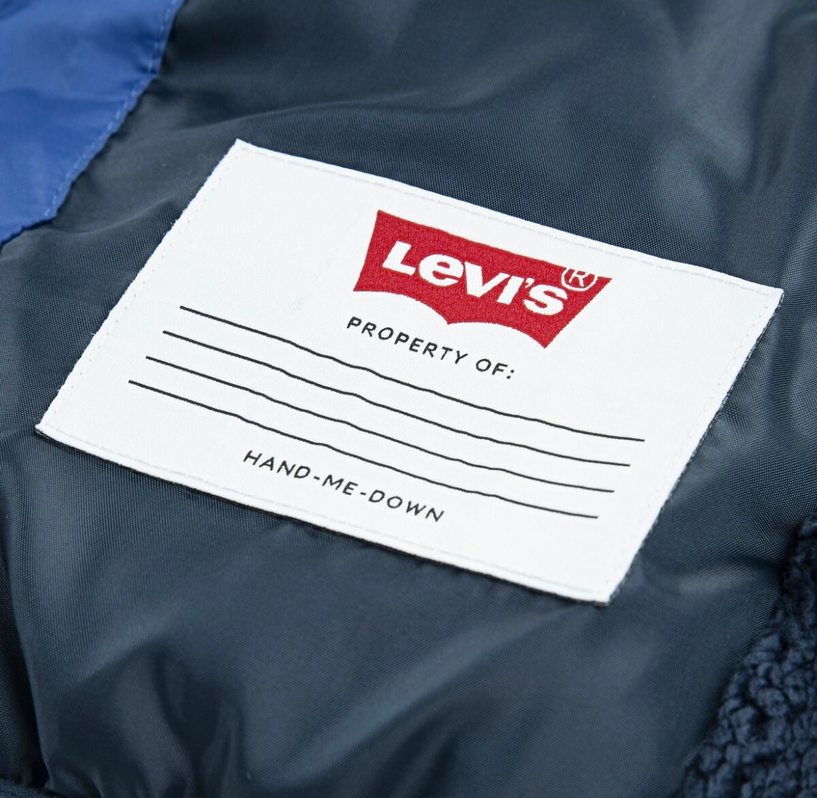Levi's - puffa Jacket, blue, (4-12yrs)