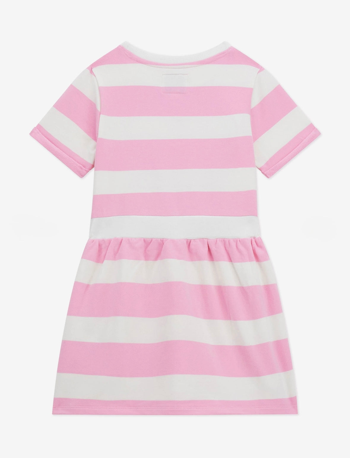 Guess - Pink and white stripe dress with heart