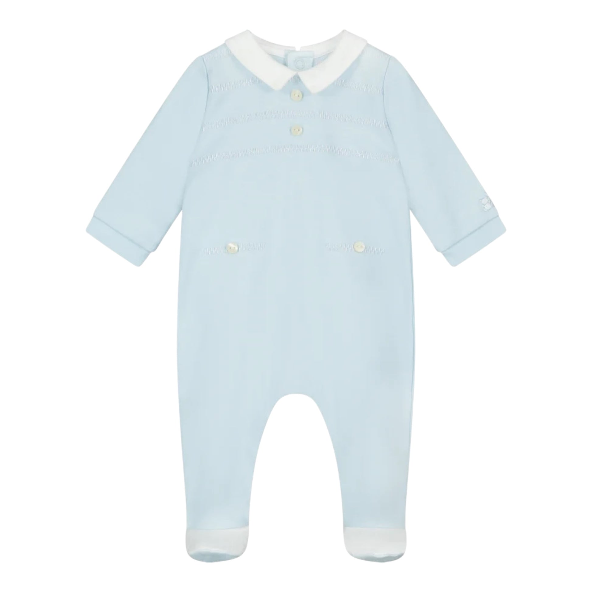 Emile et Rose, rompers, Emile et Rose - Pale blue romper, Daniel