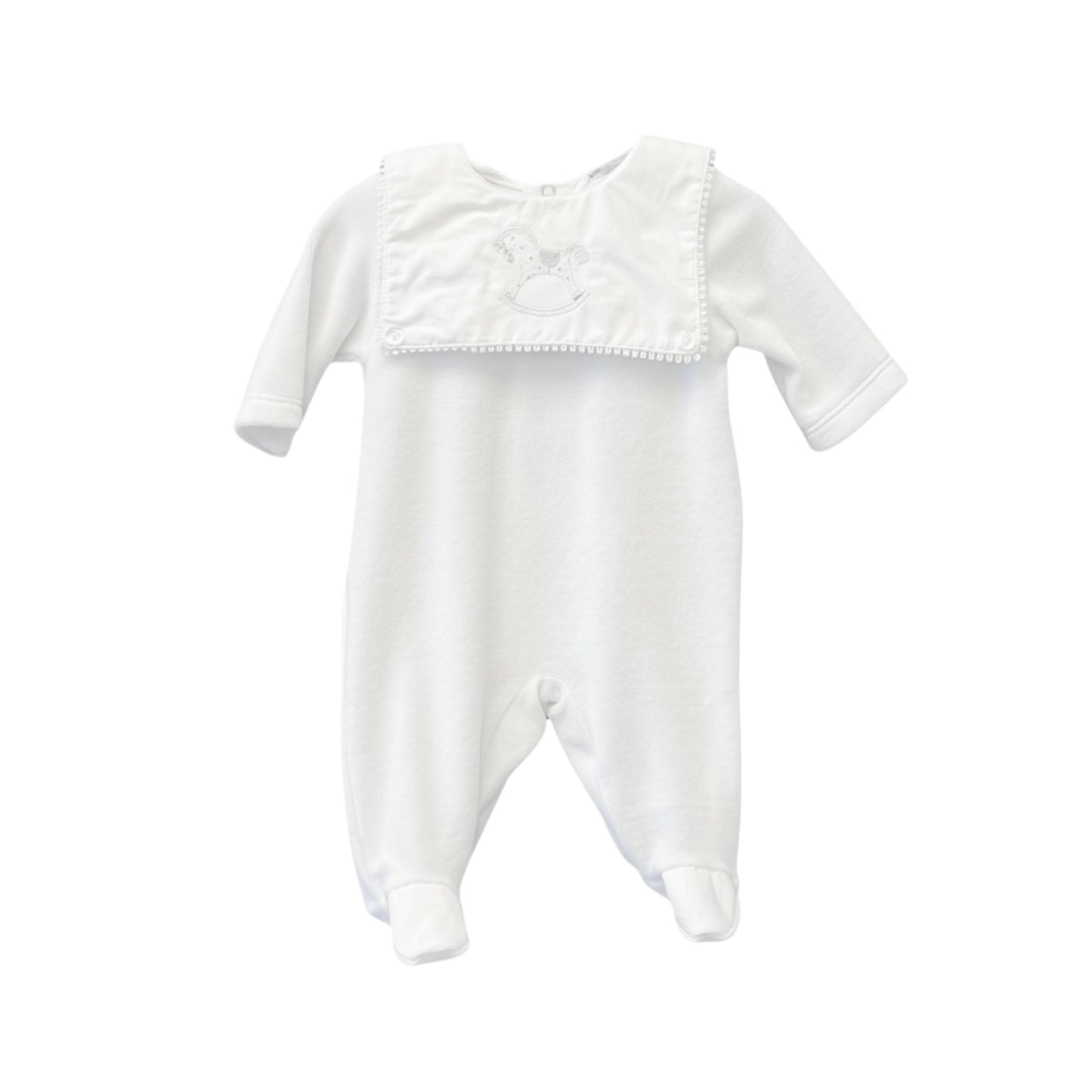blues baby - White all in one, BB0151