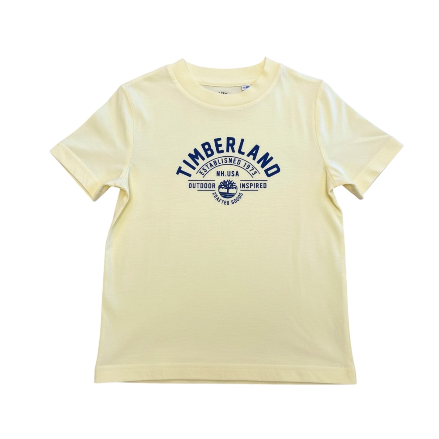 Timberland - Lemon T-shirt with white front logo