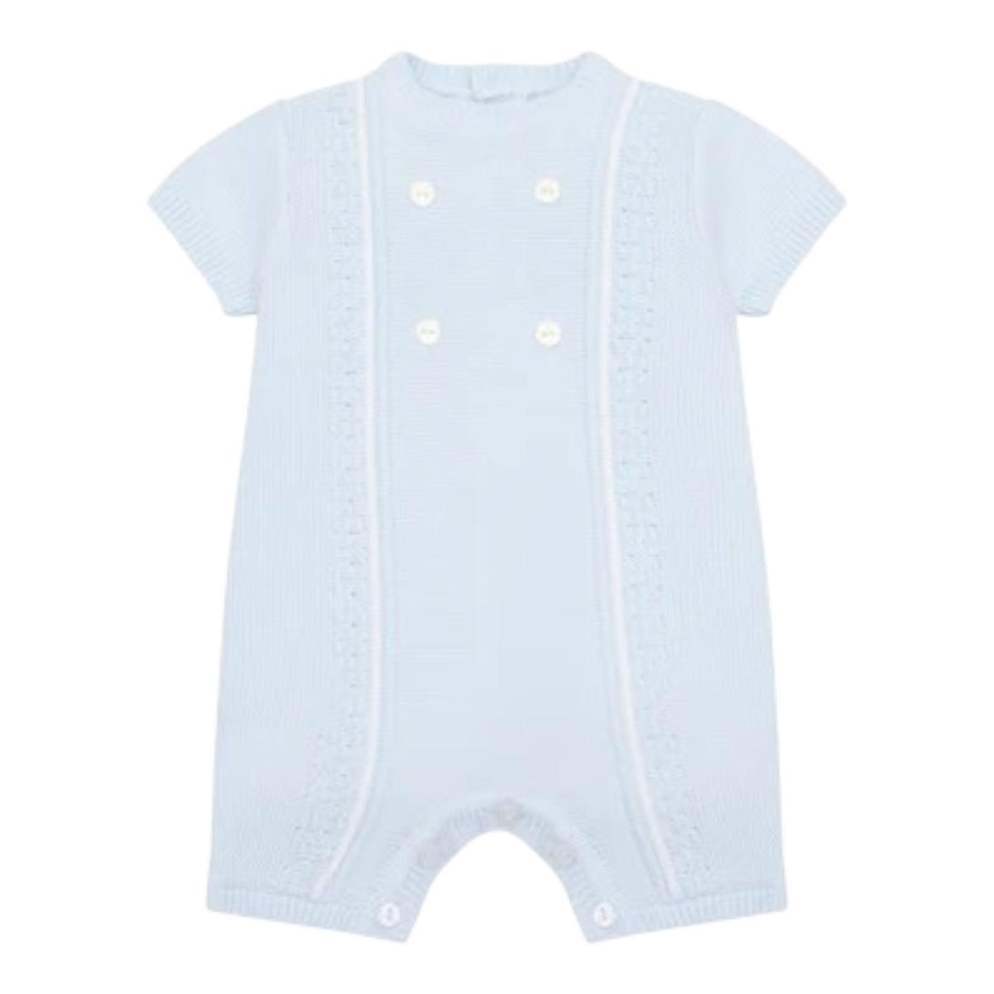 Emile et Rose, All in Ones, Emile et Rose - Pale blue knit, all in one, shortie, James