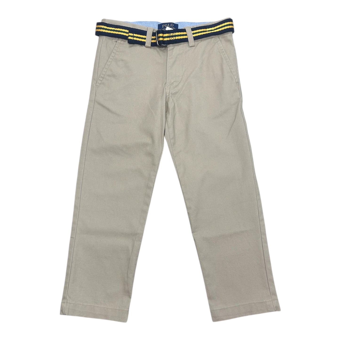 Ralph Lauren, Trousers, Ralph Lauren - Khaki/sand Bedford trousers with belt