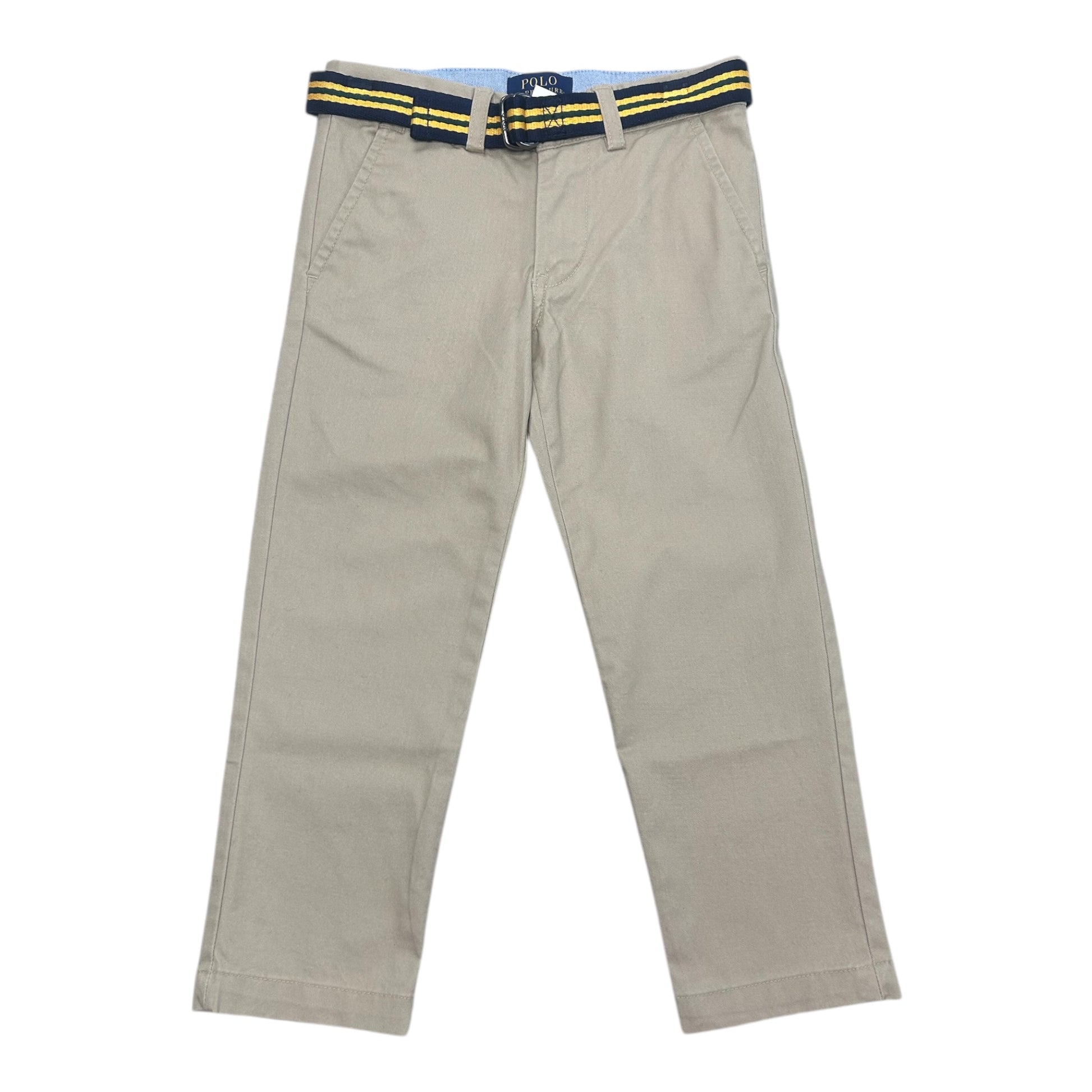 Ralph Lauren, Trousers, Ralph Lauren - Khaki/sand Bedford trousers with belt