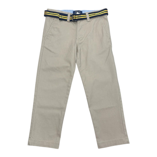 Ralph Lauren, Trousers, Ralph Lauren - Khaki/sand Bedford trousers with belt