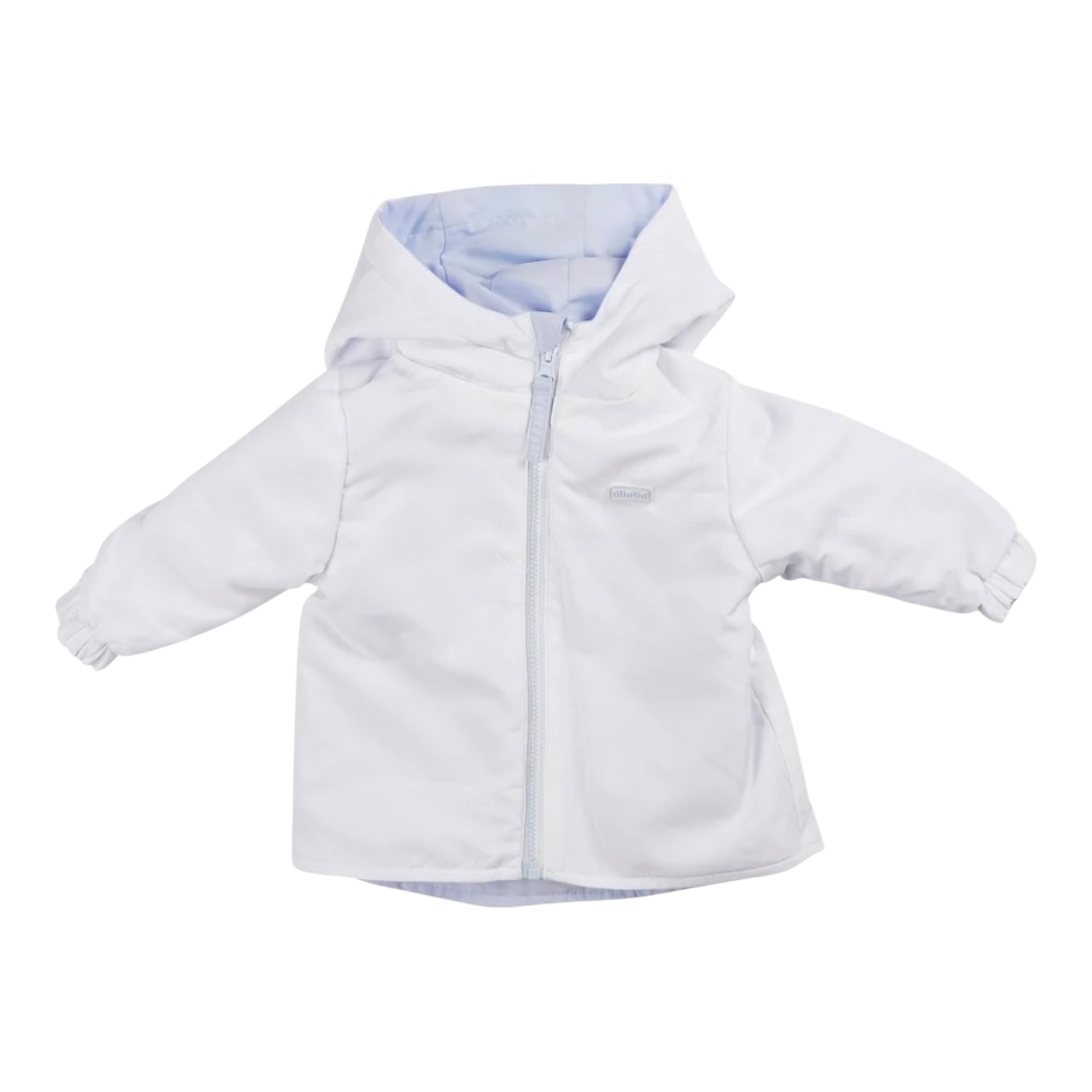 Mintini, Coats & Jackets, Mintini - Pale blue and white reversible  jacket