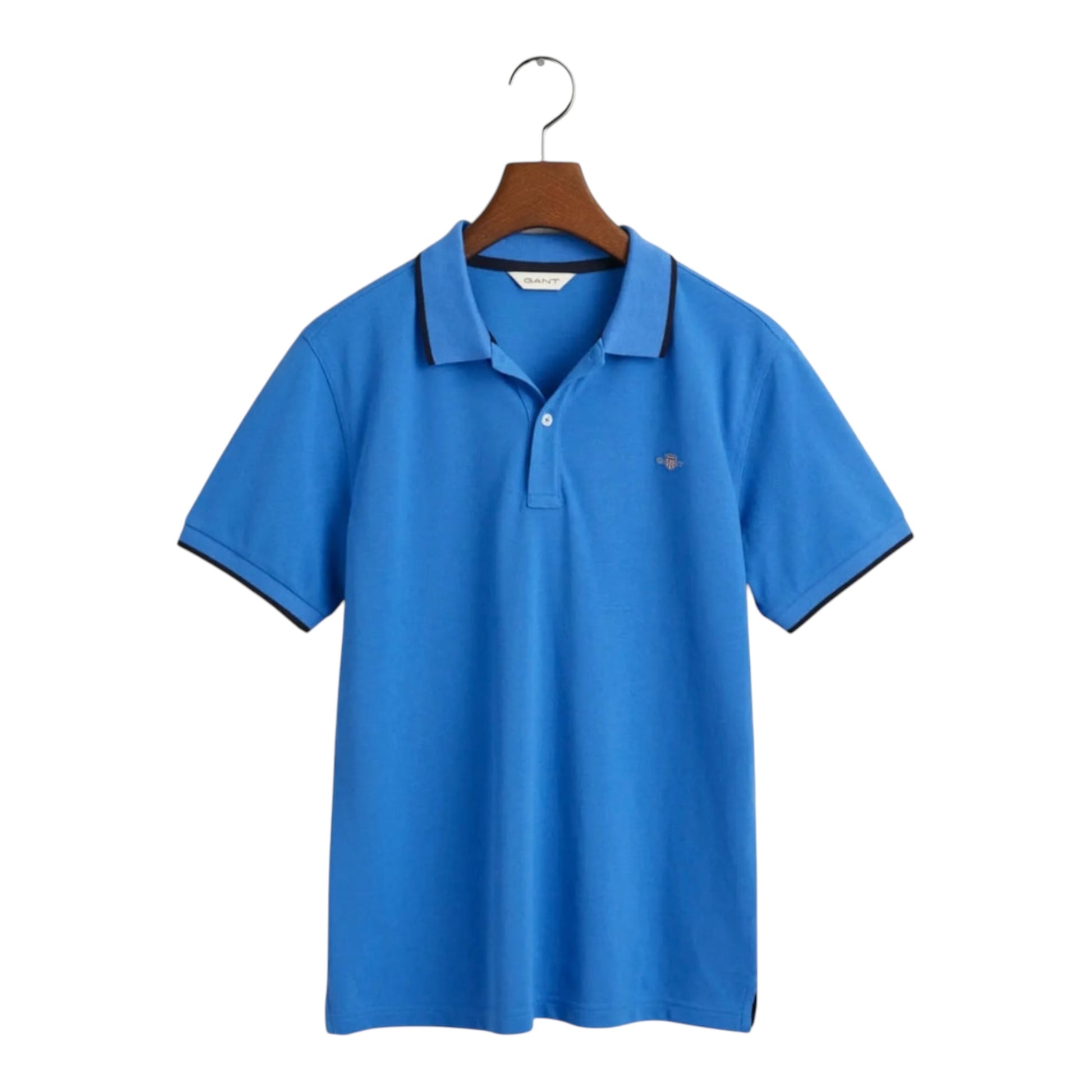 Gant, T-shirts, Gant - Greece blue polo T-shirt (9yrs - 16yrs)