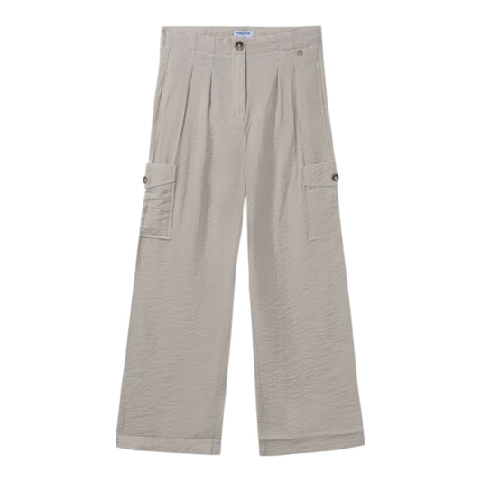 Mayoral, trousers, Mayoral - Cream wide trousers