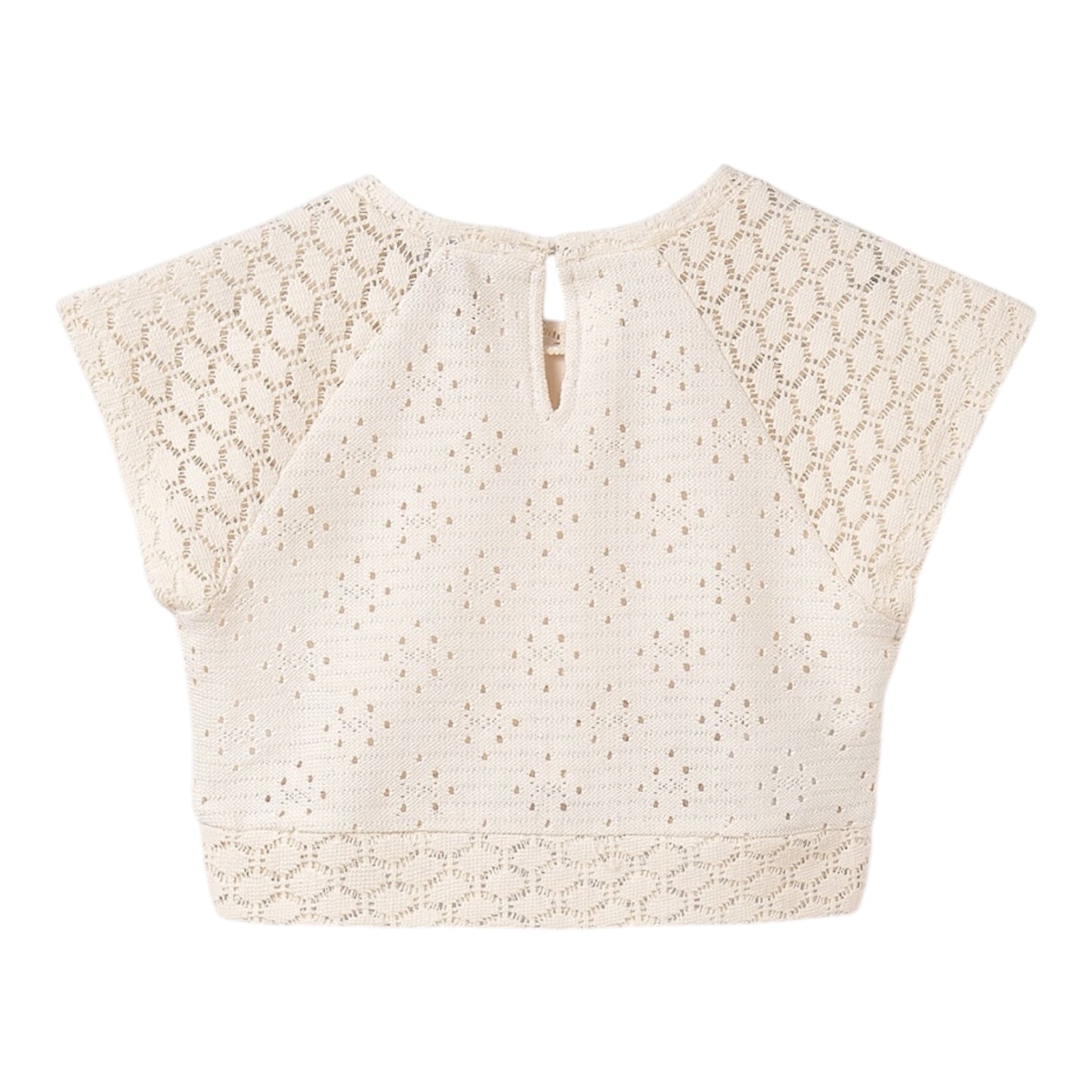Mayoral, Tops, Mayoral - Cream crop top