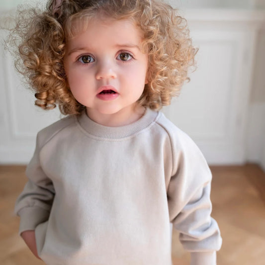 Little Prince & Sister, Sweatshirt, Little Prince & Sister - Sweatshirt, Light beige