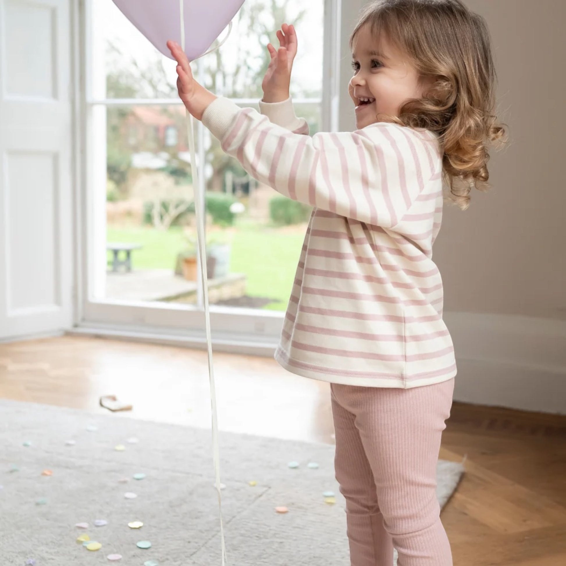 Little Prince & Sister, Leggings, Little Prince & Sister - Leggings, Dusky pink