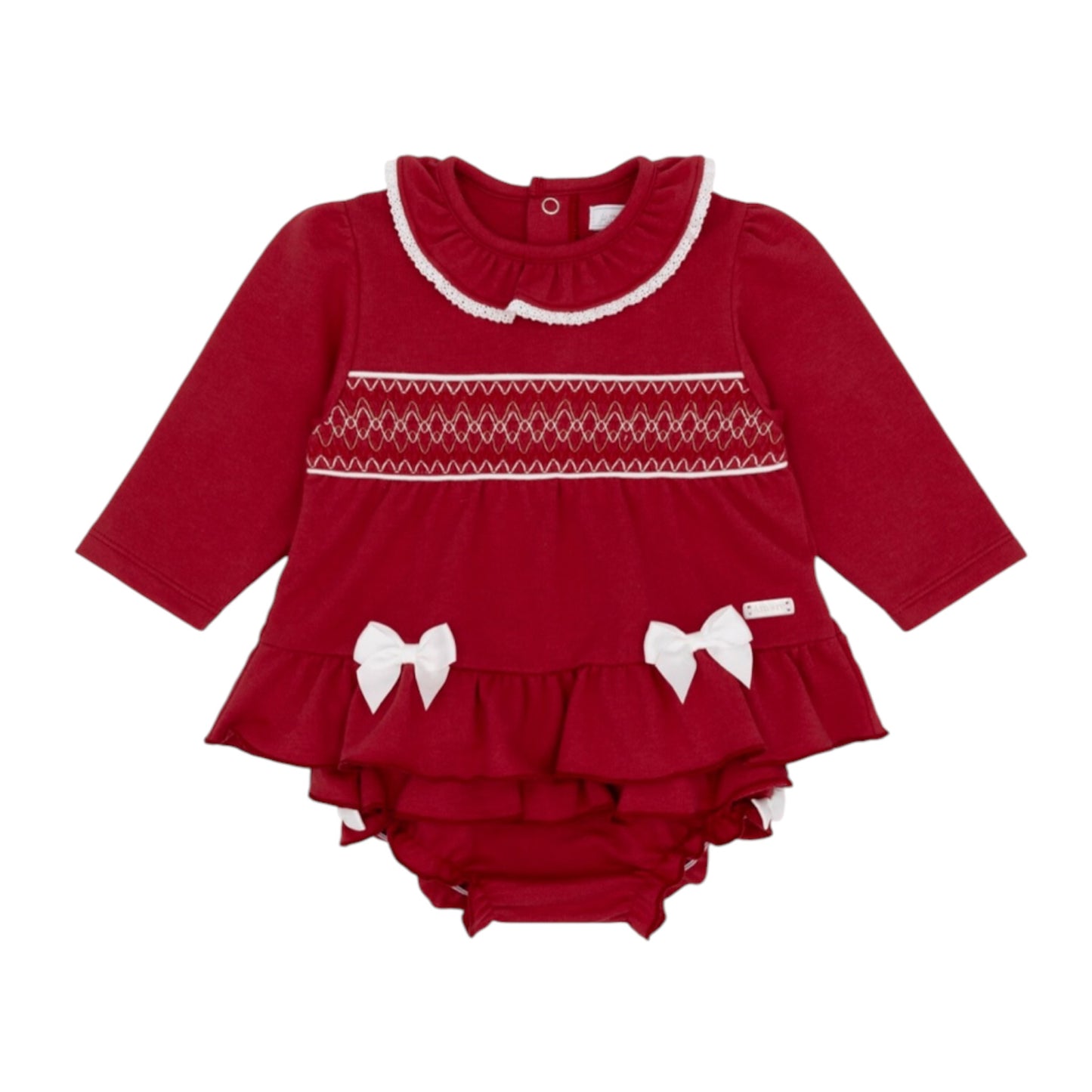 Amore - Red dress and frilly pants