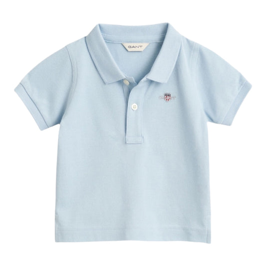 Gant - Light blue polo T-shirt  (6m - 8yrs)