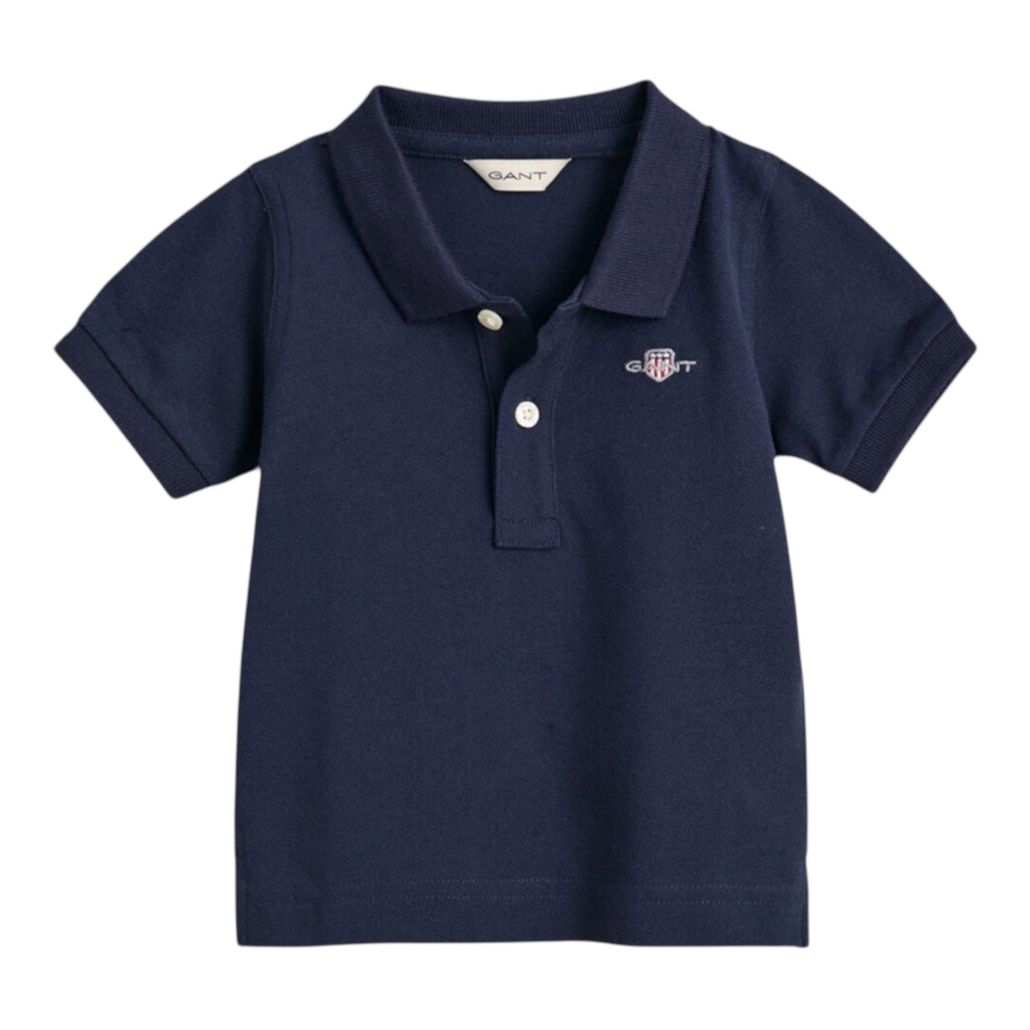 Gant - Navy polo T-shirt (12m - 8yrs)