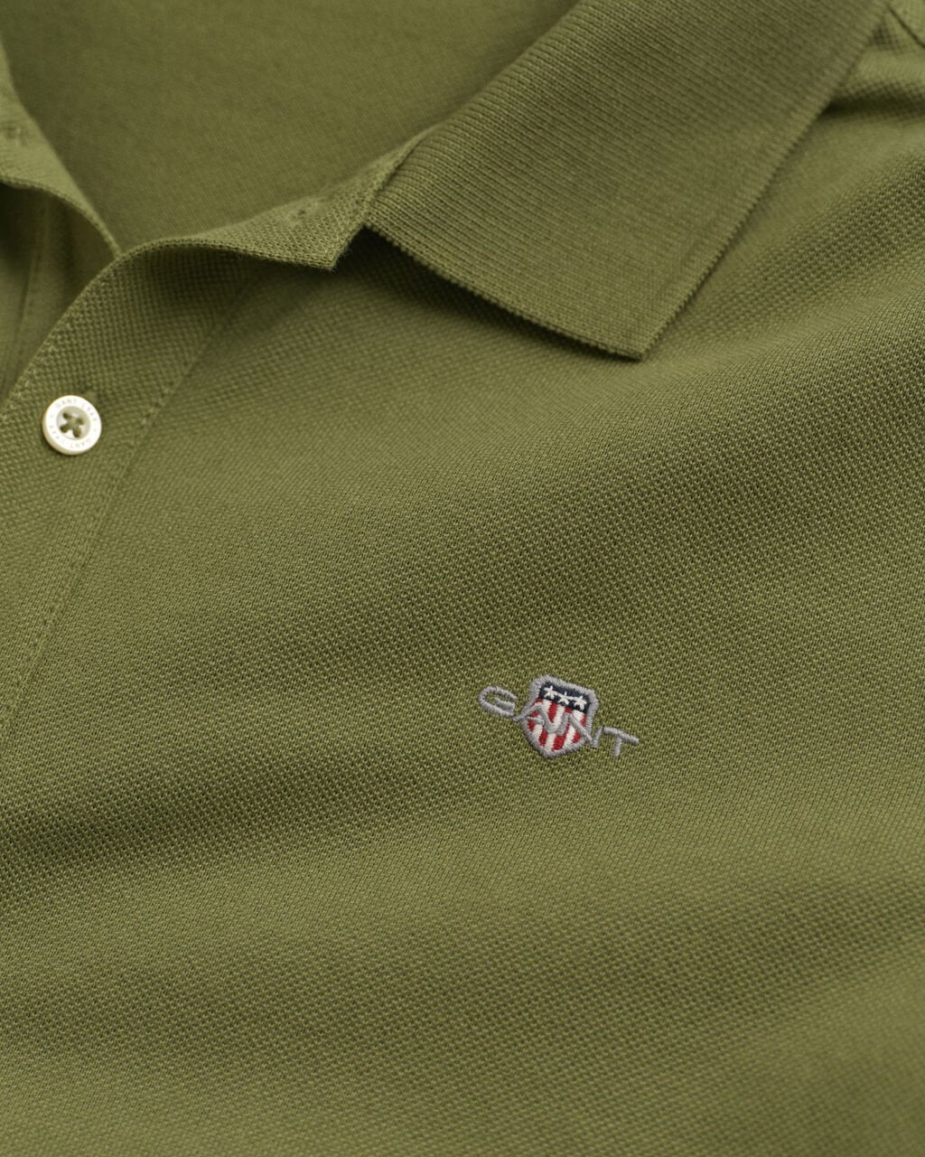 Gant -Olive green, Polo T-shirt( 9-14yrs)