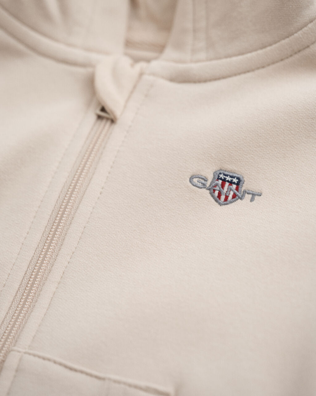 Gant - Soft oat Jogging suit, zip hoodie and bottoms