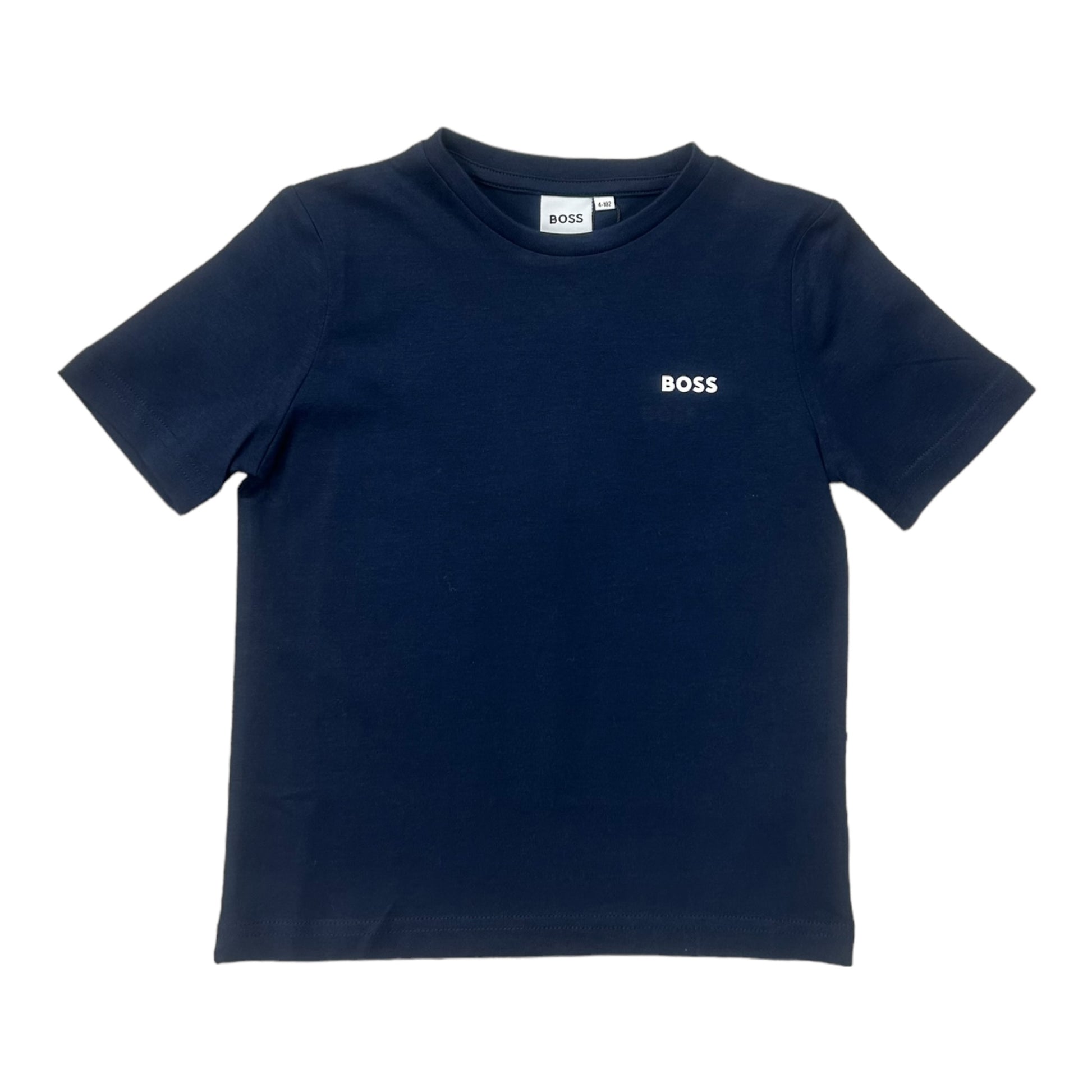 Boss, T-shirts, Boss - T-shirt, Navy