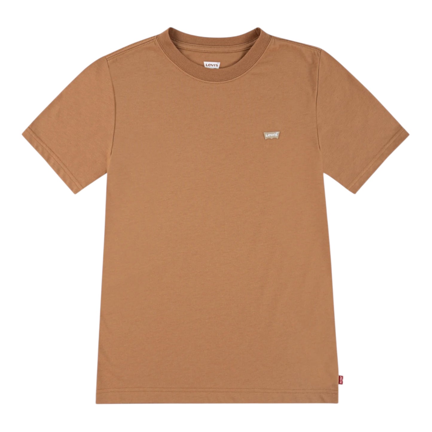 Levi's - Rodeo brown crew neck T-shirt (4yrs - 6yrs)