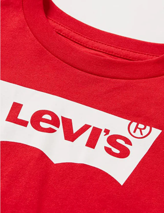 Levi's - Long sleeved t-shirt, red (12m - 36m)