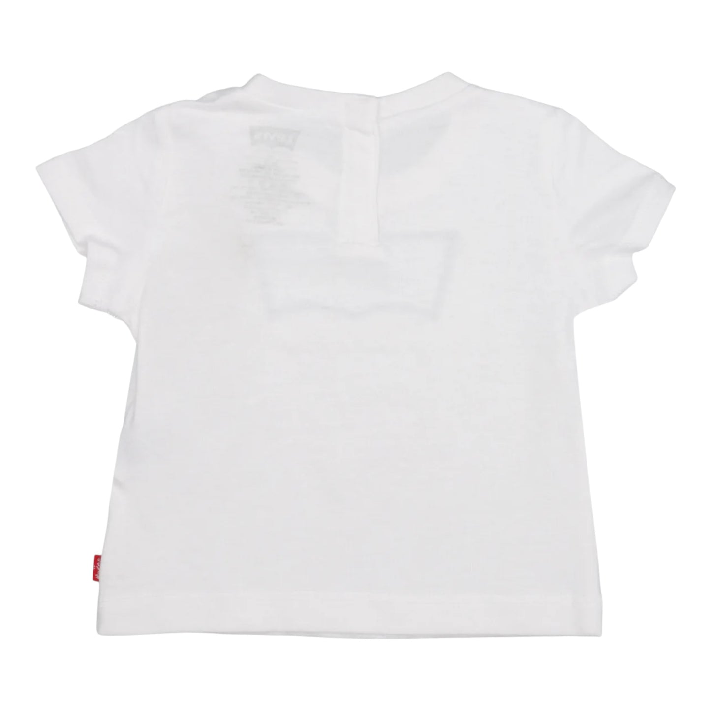 Levi's - Denim logo t-shirt, white. (12m - 36m)