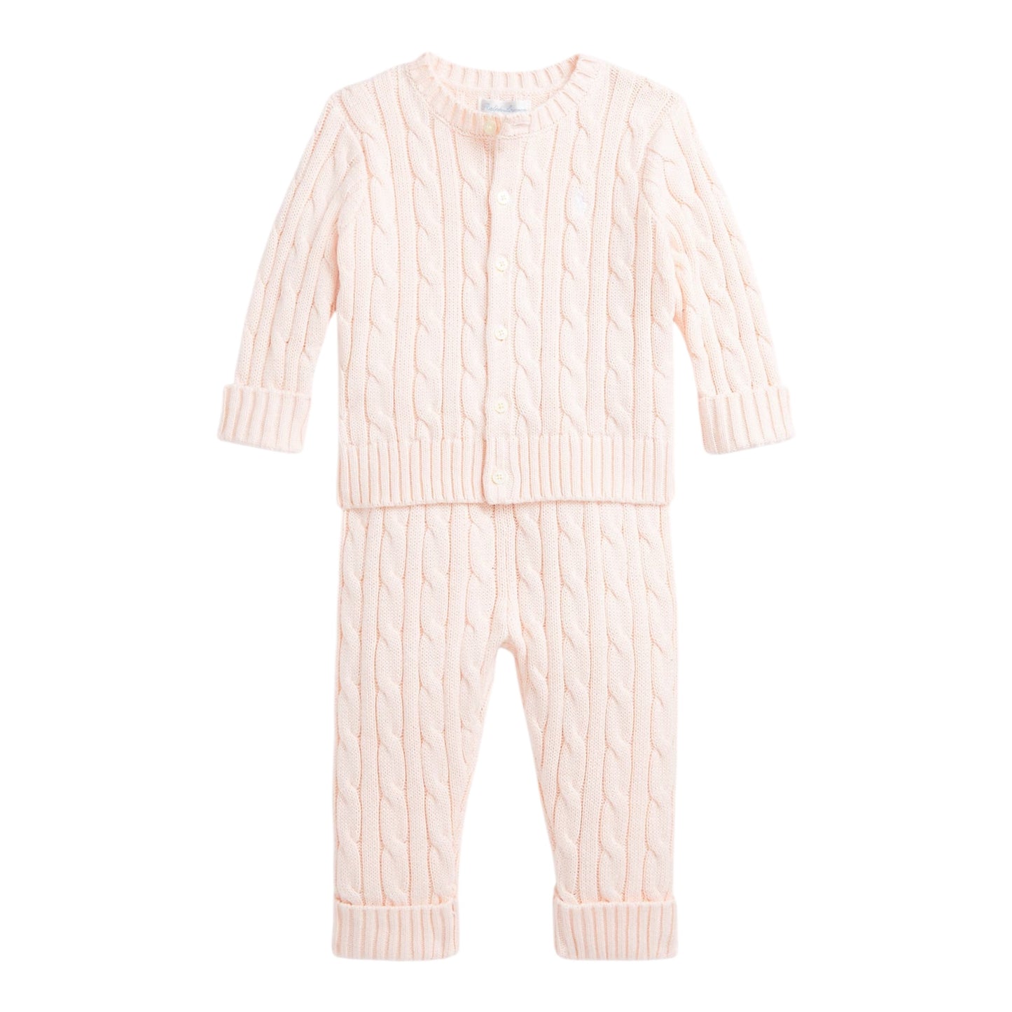 Ralph Lauren - Knitted Set, Pale Pink