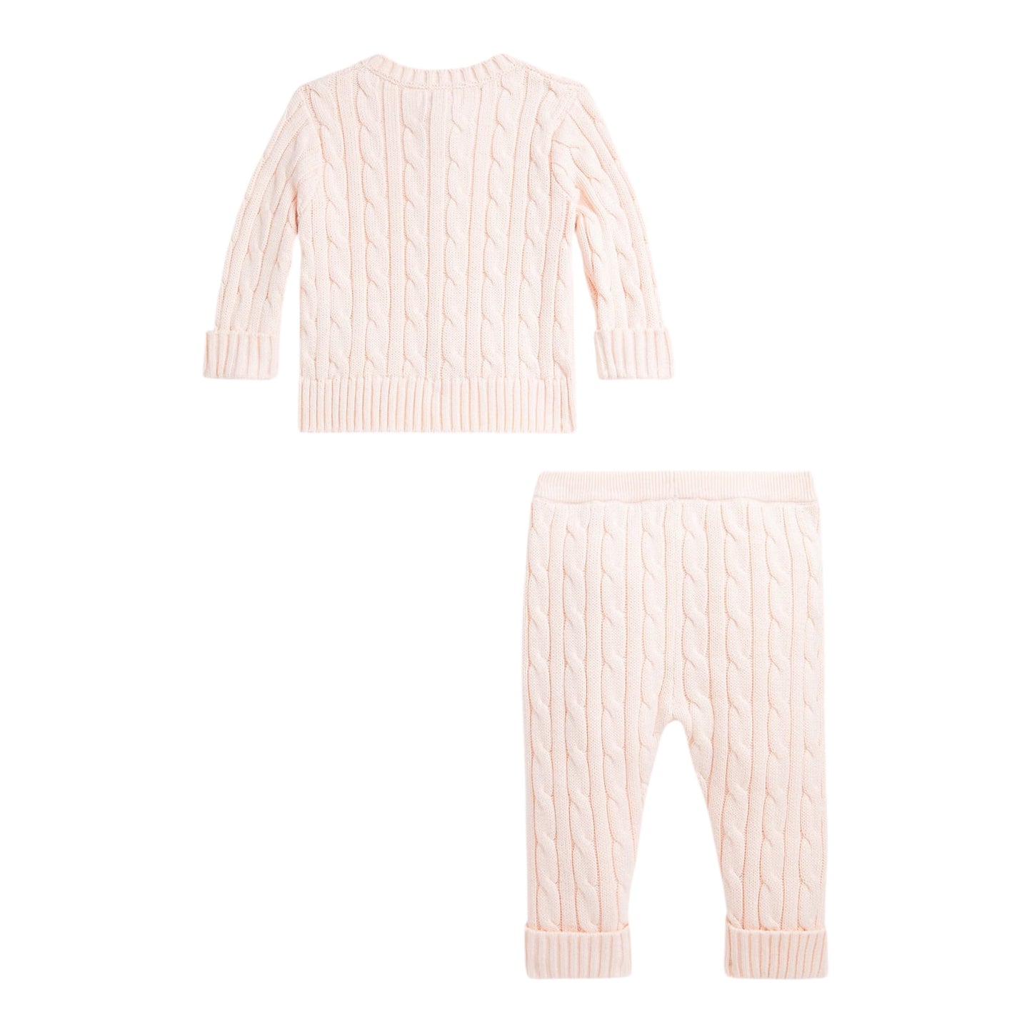 Ralph Lauren - Knitted Set, Pale Pink