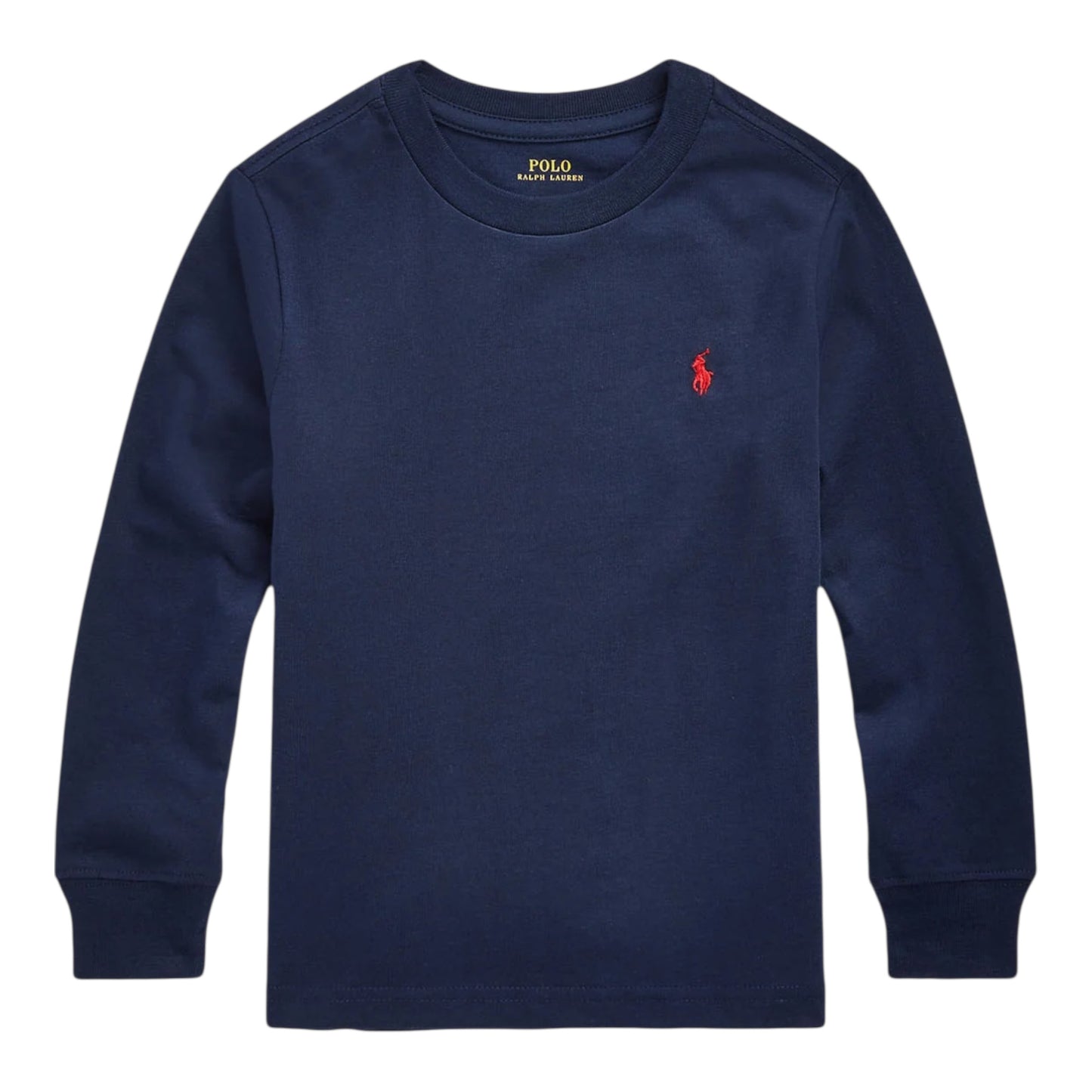 Ralph Lauren - Navy long sleeved crew neck T-shirt