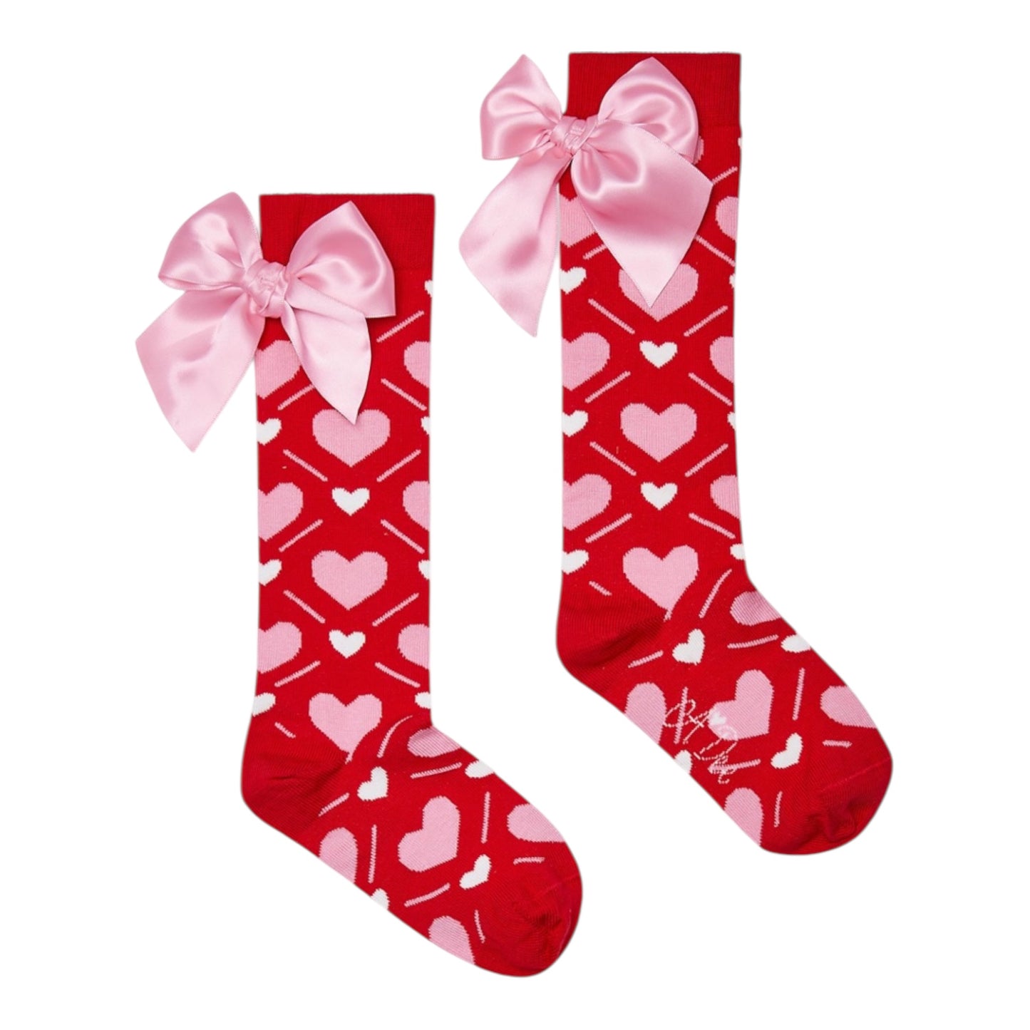 A'Dee - Long socks, Leah, red