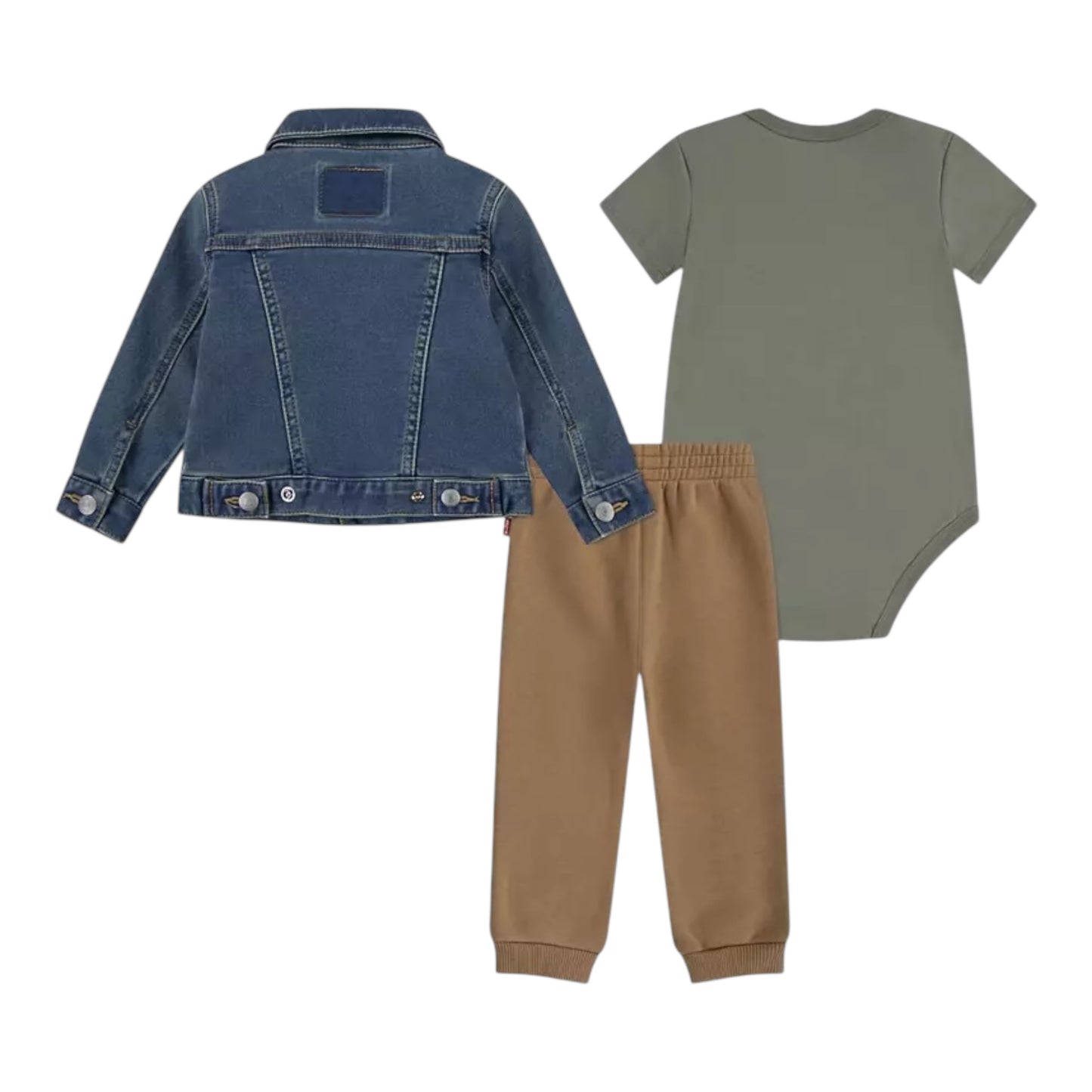 Levi’s - Boys 3 piece outfit, denim jacket, trousers and body T-shirt