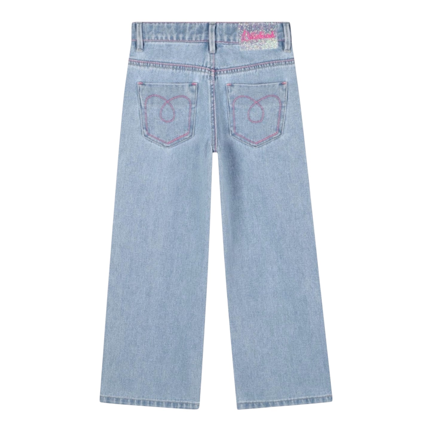 Billieblush - Denim blue trousers