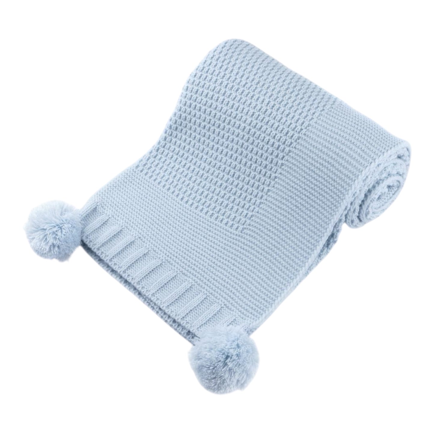 Betty - shawl/blanket, blue