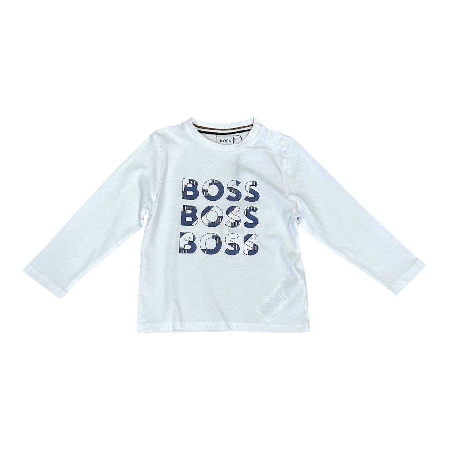 Boss - White long sleeved Top