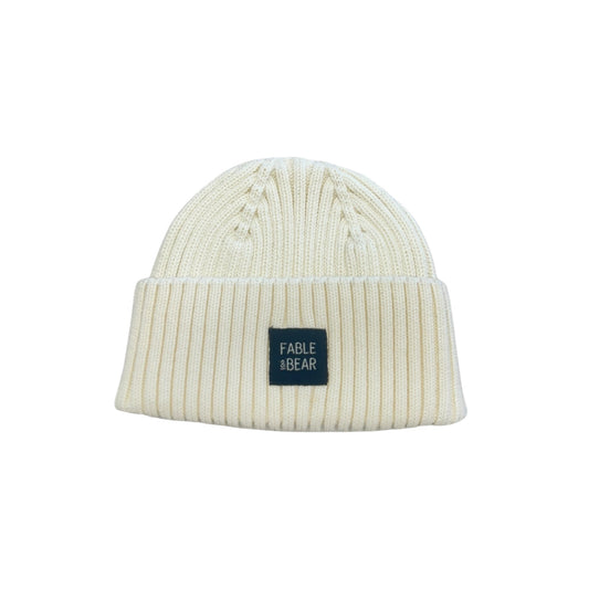 Fable & Bear - Cream Rib hat