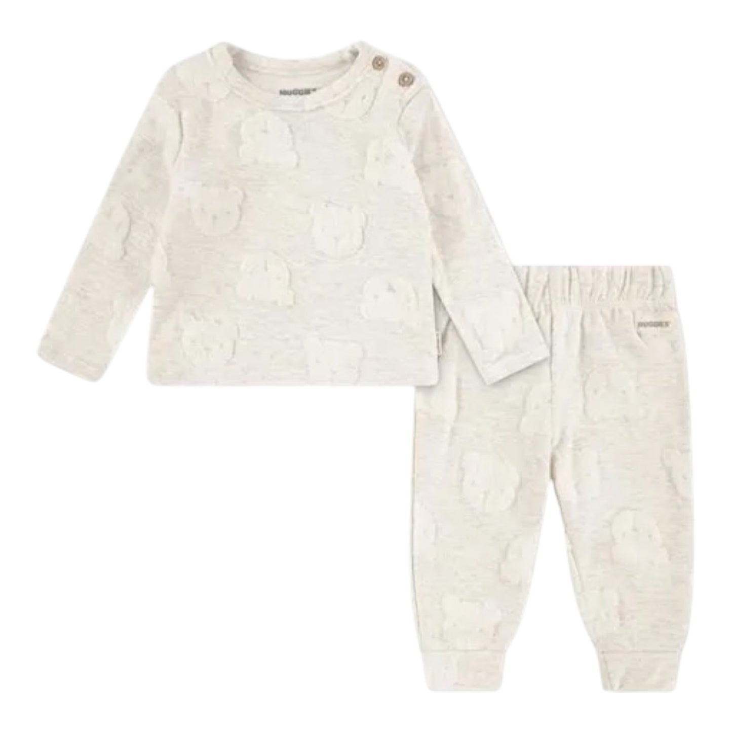 Huggies - Organic cotton 2 piece set, beige