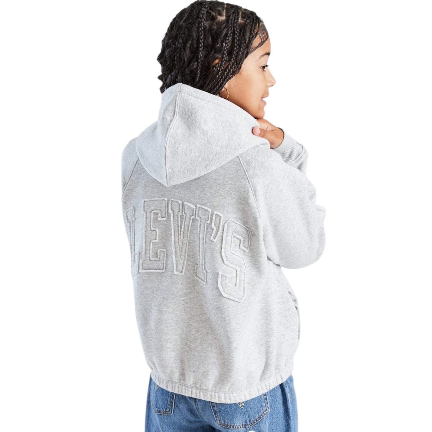 Levi’s - Grey zipper hoodie
