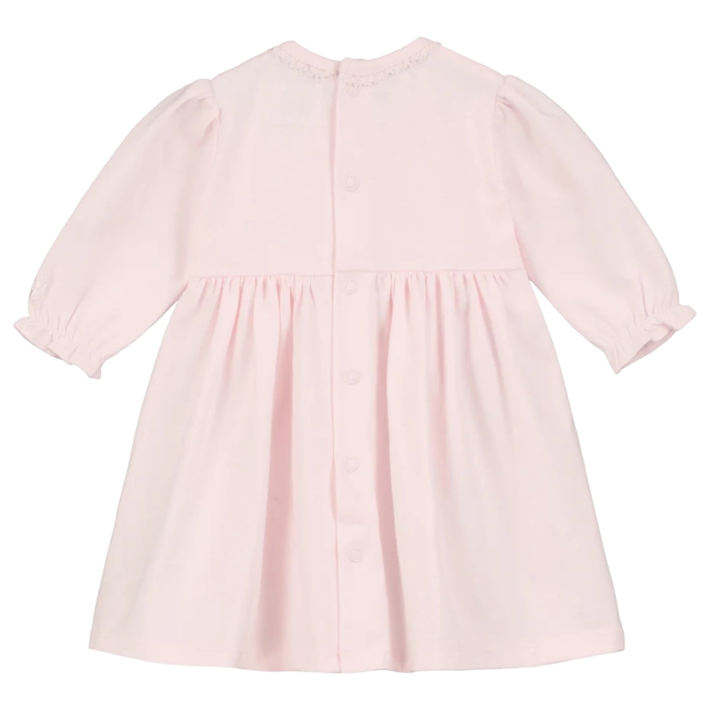 Emile et Rose, dresses, Emile et Rose - Embroidered Pink dress and tights