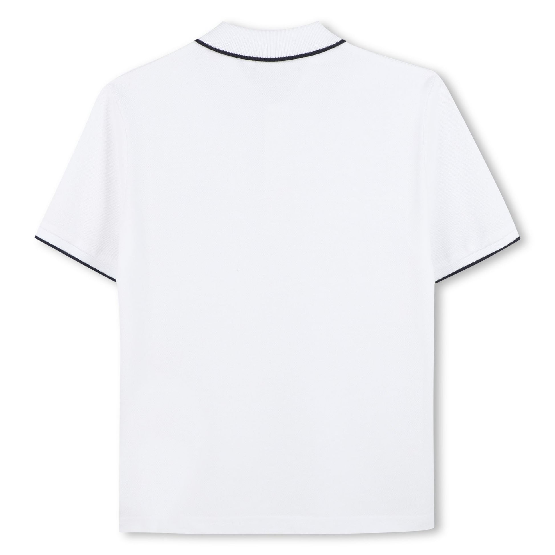 Boss, T-shirts, Boss - Short sleeved polo T-shirt, white