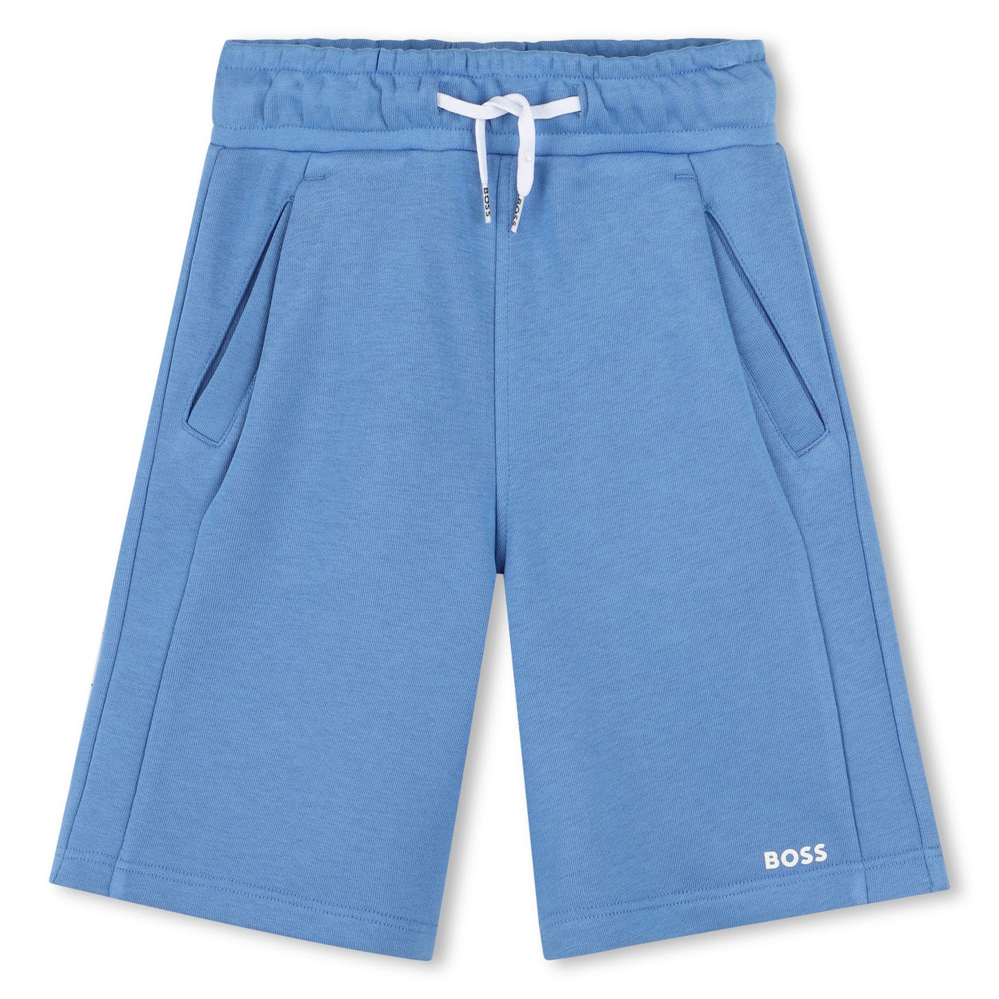 Boss, shorts, Boss - Blue shorts, comfy jersey cotton,