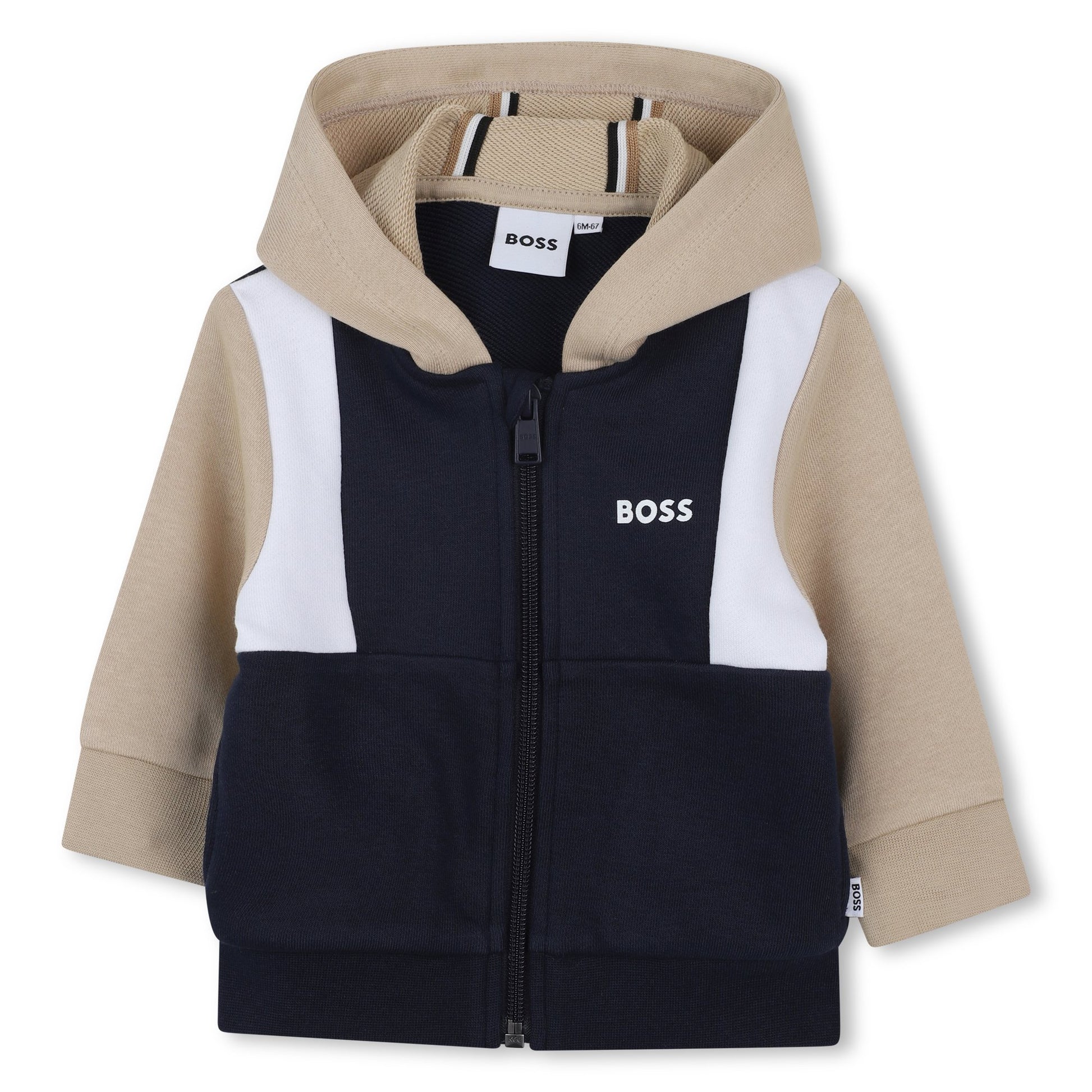 Boss, 2 piece jogging outfits, Boss - 2 piece jogging set, navy stone, white