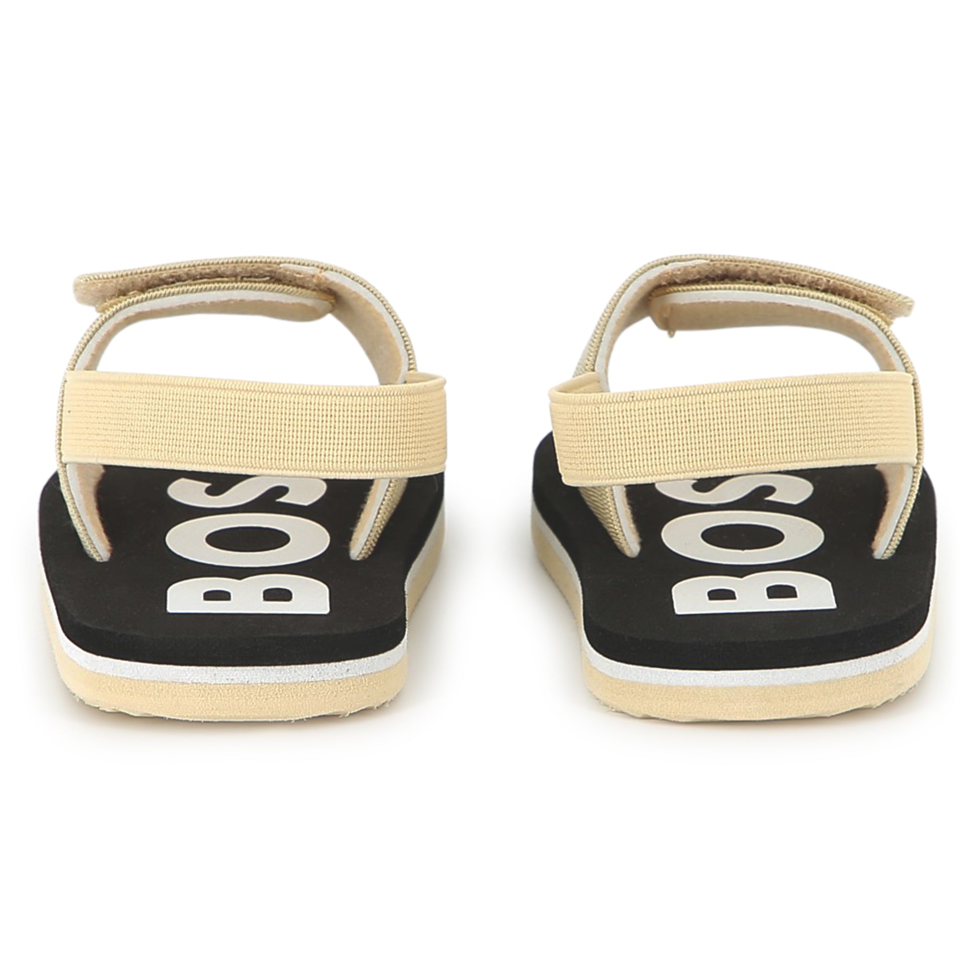 Boss, Footwear, Boss - Beige /black sandals